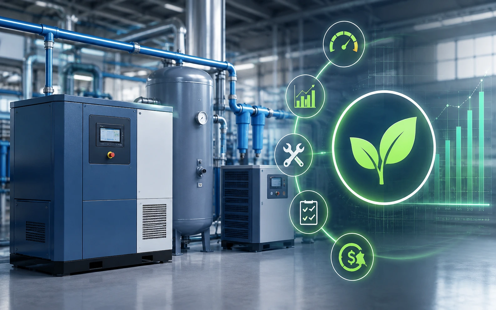 Energy Saving Tips for Your Compressed Air System